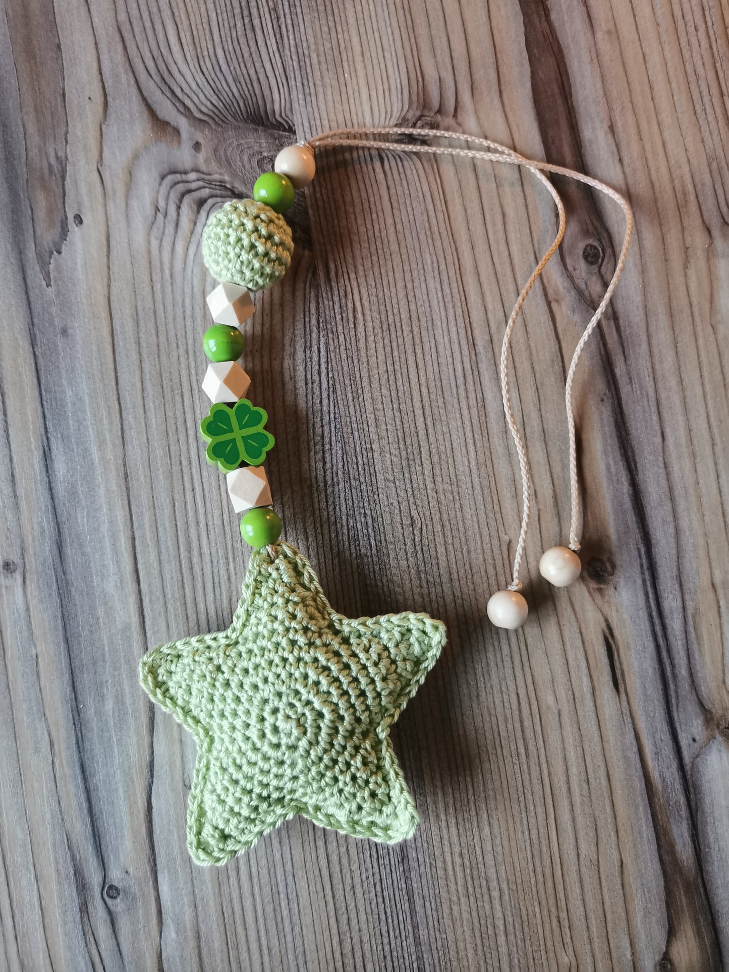 Maxi-Cosi-Anhänger "Stern" hellgrün"