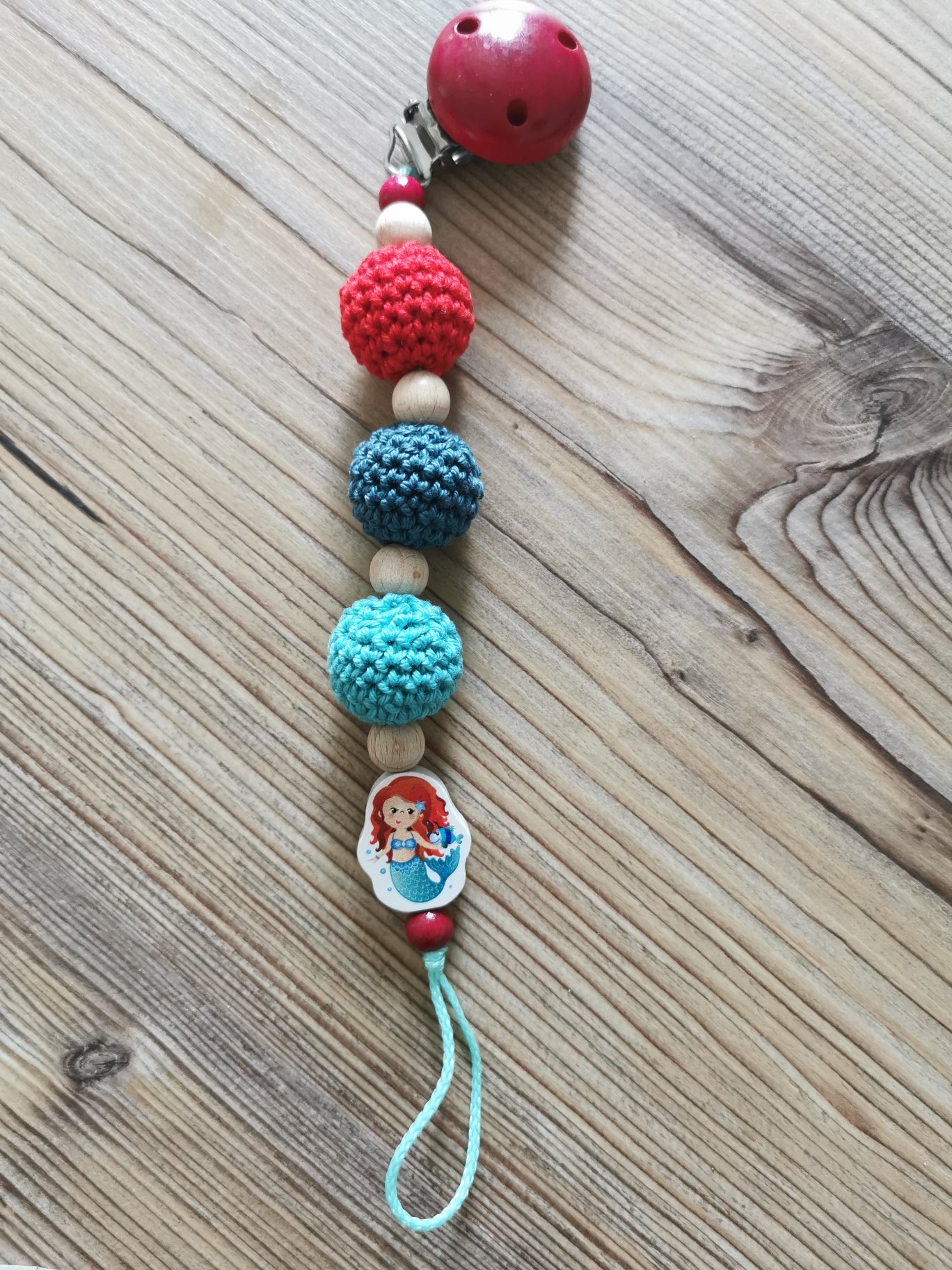 Schnullerkette "Arielle"