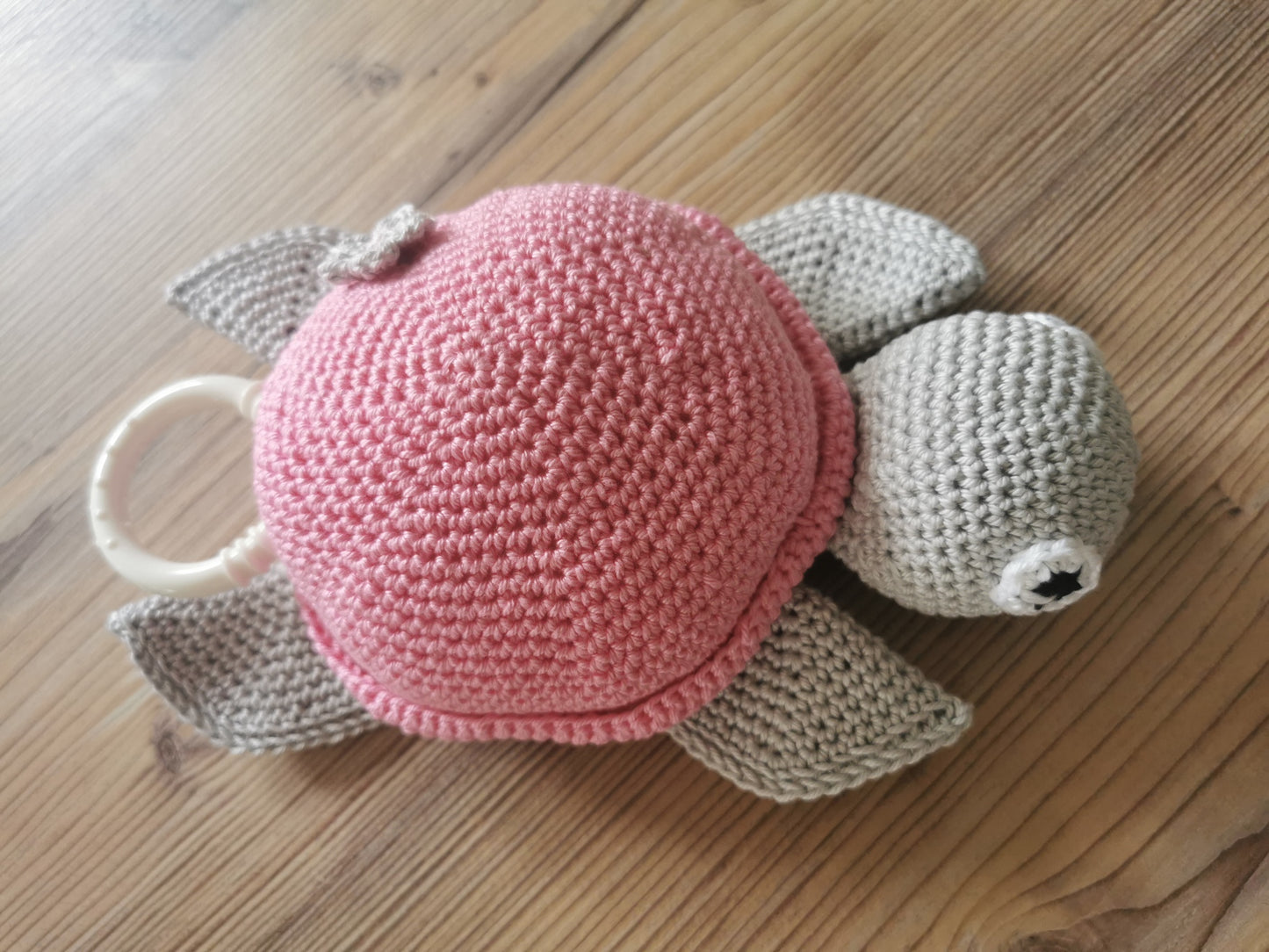 5-teiliges Baby-Geschenkset "Schildkröte rosa"