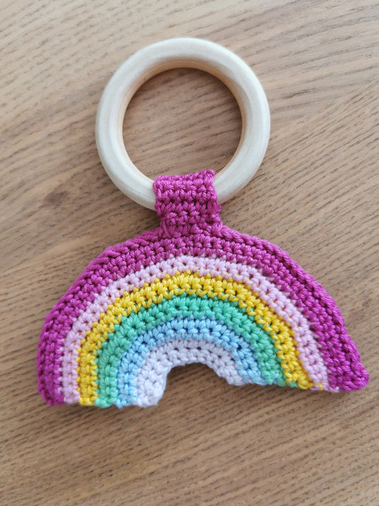 Greifring "Knister-Regenbogen"