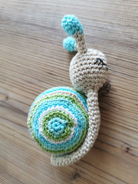 kleine Rasselschnecke