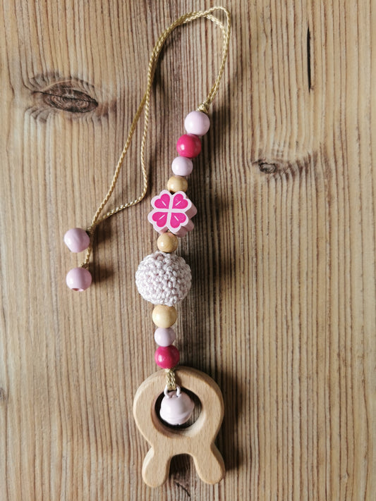 Maxi-Cosi-Anhänger "Häschen" rosa