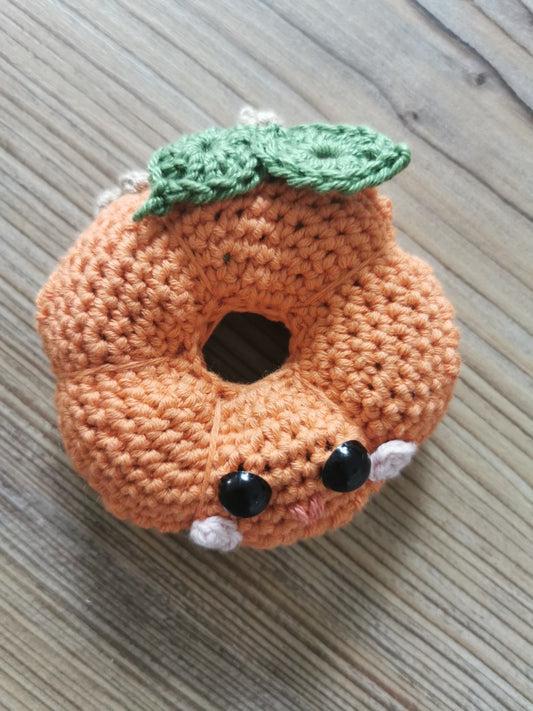 Rasseldonut "kleiner Kürbis"