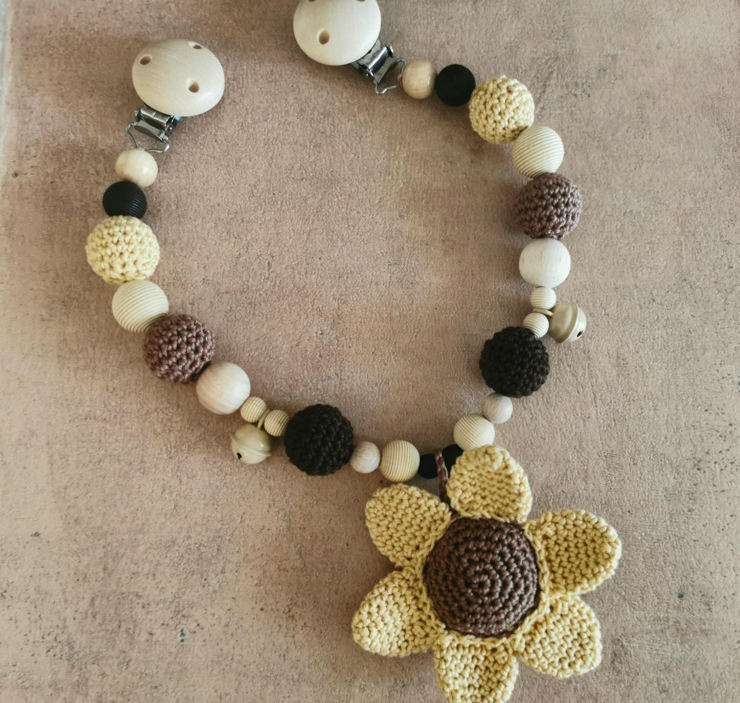 Kinderwagenkette "Sonnenblume"