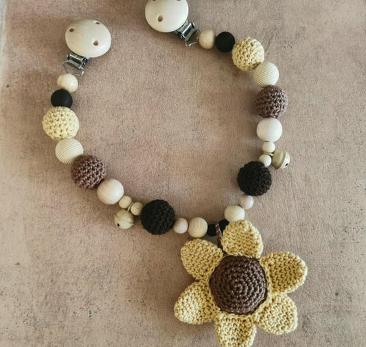 Kinderwagenkette "Sonnenblume"