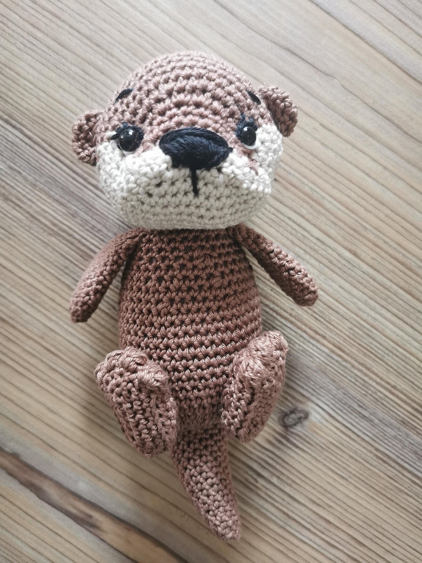 Kuscheltier-Otter mittelbraun