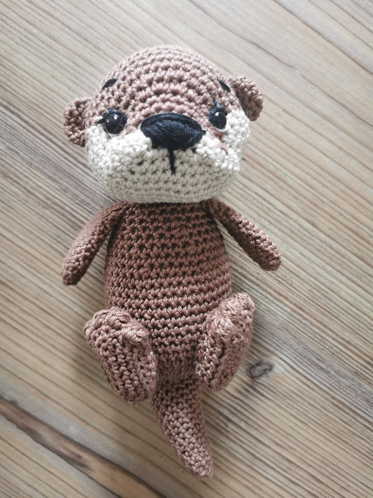 Kuscheltier-Otter mittelbraun