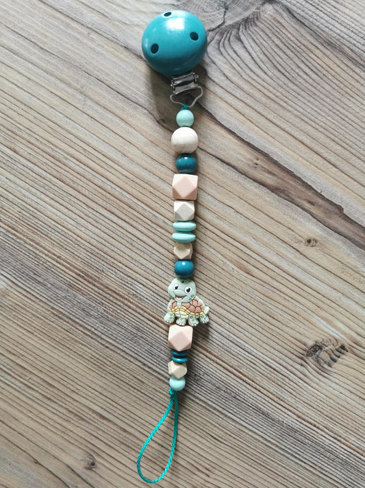 Schnullerkette "Schildkröte"