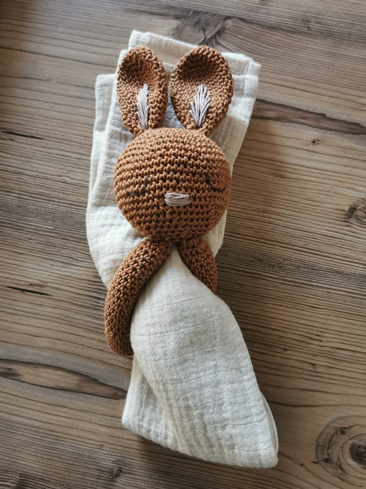 Häschen mit Schmuse-Tuch